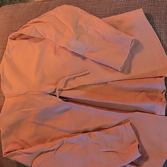 Pink Salmon Short Sweat Set - Picture 4 of 4